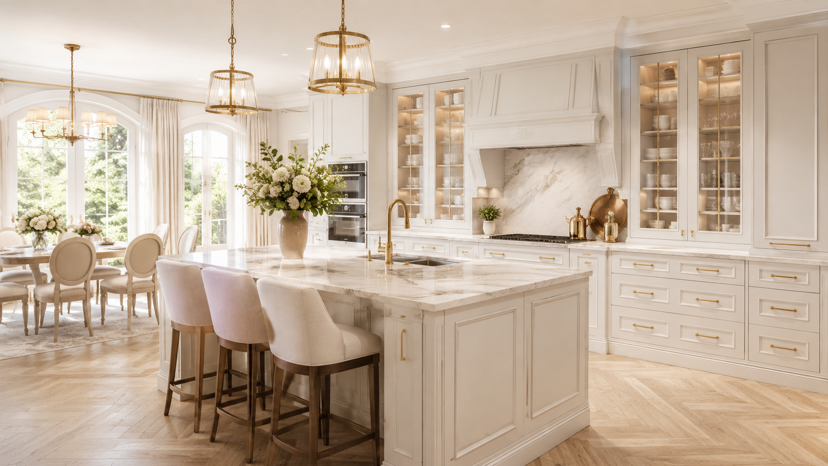 Luxury kitchen interior